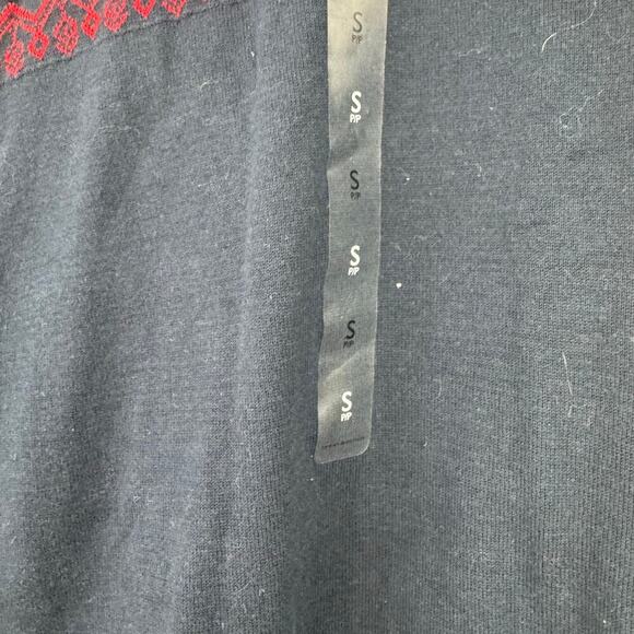 Tommy Hilfiger Snowflake Stella Turtleneck Sweater Sky Captain Size S NWOT - Picture 9 of 11